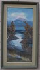 Obraz Olejny na Płótnie Pejzaż , sygnowany 65 x 37 cm