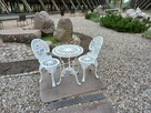 Meble ogrodowe żeliwne 1xstół 56FI + 2x krzesło - 1