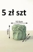 doniczki ozdobne donica głowa skrzaty krasnale ogrodowe - 9