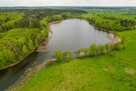 Działki z linią brzegową i widokiem na jez. Rogale - 4