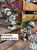 doniczki ozdobne donica głowa skrzaty krasnale ogrodowe - 8