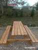 Stół ogrodowy, piknikowy, piwny 5cm grubości - 4