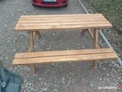 Stół ogrodowy, piknikowy, piwny 5cm grubości - 3