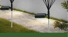 Lampki LED KULKI białe ciepłe WBIJANE ogrodowe SOLARNE 6 LED - 2