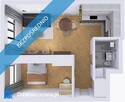 Mieszkanie 38 m2 - 2 pokoje z kuchnią, łazienką, okazyjnie - 2
