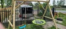 Huśtawka z grubej bali 3, 5m długości - 7