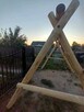 Huśtawka z grubej bali 3, 5m długości - 4
