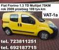 Fiat Fiorino 1.3 TD Multijet Moc 75KM 55kW rok 2009 189 tys. - 2