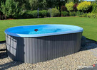 BASEN WOLNOSTOJĄCY z JACUZZI, Hydromasaż, Podgrzewany PC - 2