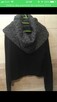 Czarny sweter mohito 36 s z golfem - 3