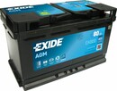 Akumulator Exide AGM start&stop EK800 80Ah 800A EN - 1