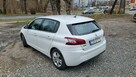 Peugeot 308 Salon PL - 1.6  125 KM - Biała Perła - Alu - Klimatronik - Tempomat - 5