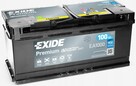 100Ah EXIDE PREMIUM EA1000 P+ 900A - 1