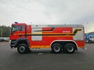 TGS 26.440 6x6 9500 l woda + 950 piana Stolarczyk straż pożarna - 2