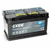 Akumulator Exide Premium 85Ah 800A PRAWY PLUS - 1