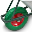 Taczka 100L 250kg z Zielonym Kołem Ogrodowa Budowlana - 3