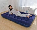 Materac Turystyczny Dmuchany 203 x 152 x 22CM Pompka GRATIS - 2