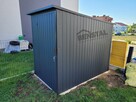 Garaże blaszane na każdy wymiar 2x3, 3x4, 4x5, 5x6, 6x7 7x8 - 14