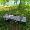 Leżak plażowe ogrodowe elden arta plus z poduszką 3 pozycyjn - 5