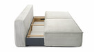 Nowoczesna sofa w tkaninie sztruksowej - 7