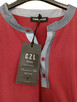 Bluza Koszula Męska Bawełna 48/50 Nowa Plus Size Bordowa Uni - 2