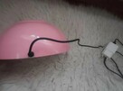 Różowa lampa do paznokci uv/ led, 18 świateł, zasilana przez - 4