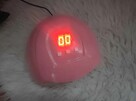 Różowa lampa do paznokci uv/ led, 18 świateł, zasilana przez - 5