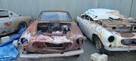 Volvo P1800 triumph TR 3 ford Mustang v8 - 8