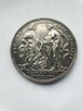 Medal koronacyjny August II Mocny, srebrny, koronacja Kraków - 2
