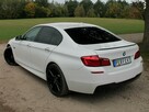 BMW 520 F10 M PAKIET 2.0 D 184 KM Automat CZYTA Znak DOCIĄGI Alu 20 Cal SERWIS - 5