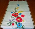 piękna ręcznie haftowana makata -90cm x47cm na szelkach - 1
