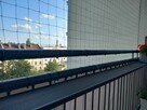 siatka na balkon okna przeciw gołębią ptakom, dla kotka - 8