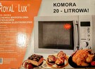 Kuchenka mikrofalowa Royal-Lux Inox 4 z grillem - 1