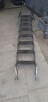 Schody wlazowe na strych poddasze metalowe czarne - 3