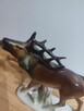 Figurka porcelanowa sygnowana jeleń - 5