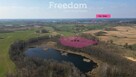 Działki z linia brzegową jezioro kroninek . - 6