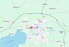 PLAC 1500 m² handlowo–usługowy ul. Ujejskiego 11 - 13