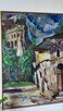 1989 Kraków Wawel od ul. Kanonicznej - sygnowany, olej na - 3