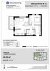 2 pokojowe 45,59 m2 balkon miejsce postojowe ul. Fińska - 6