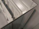 Lustrzana toaletka w stylu glamour 120x42x80 cm powystawowa - 3