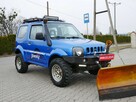 Suzuki Jimny 1.3 82KM 4x4 4WD Nowe sprzęgło -Samochód specjalny zimowego utrzym. - 11