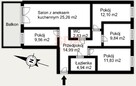 Mieszkanie Wrocław Krzyki, Krzyki, Braterska - 6