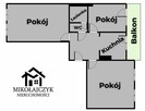3 pokoje / ul. Warszawska / I piętro / 72 m2 / balkon - 9