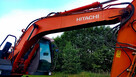 Koparka Hitachi ZX 130 W, podpory, pług, bez luzów, 3 921mtg - 9