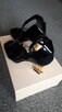 Nowe szpilki lakierowane czarne Ysl roz,38 - 3
