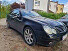 Czarny Mercedes C Coupe 2,0 gaz 2001 - 2