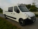 Renault Master 2.3 L4H2, 2011rok, Bliźniak, Klima, Hak, Podest, Bardzo Ładny - 4