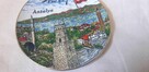 Souvenir z grafiką Turcja Antalya/ Talerz ozdobny - 4