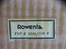 ROWENTA E5236 Ekspres do kawy Czajnik do kawy lata 50-60 550 - 12