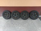 Kola Volkswagen 13 cali 4x100 opony zimowe Debica 23rok 155 - 2